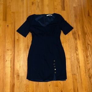 Trina Turk Elegant Navy Blue Dress